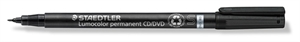 Staedtler Marker Lumocolor Perm CD/DVD 0.4mm black